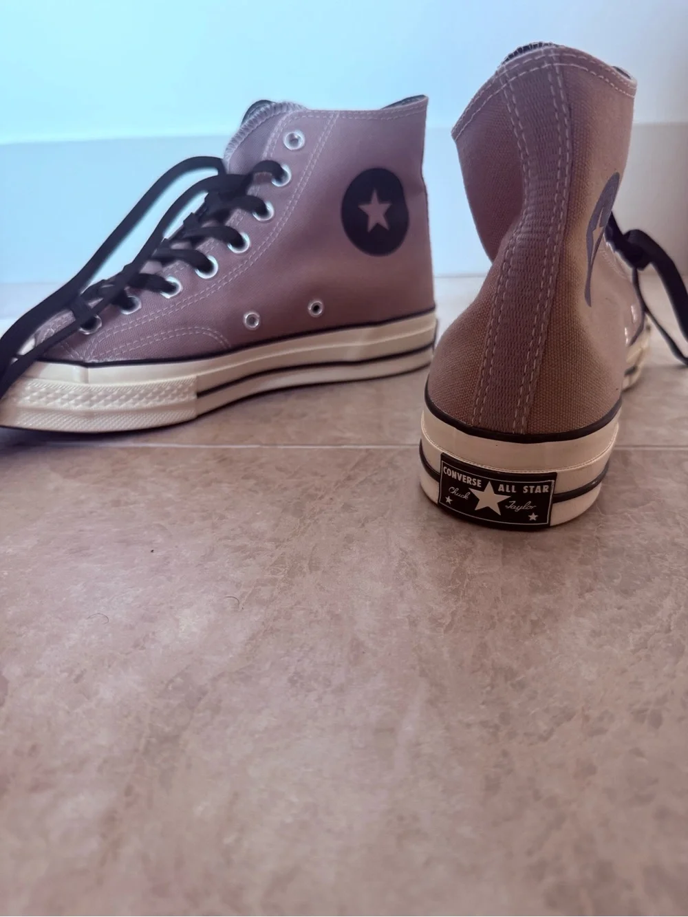 Converse Chuck 70 High Top Sneakers in Sepia Stone, Canvas